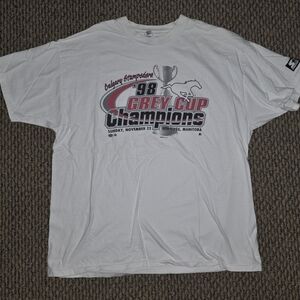 Vintage Starter White '98 Grey Cup Champions T-Shirt